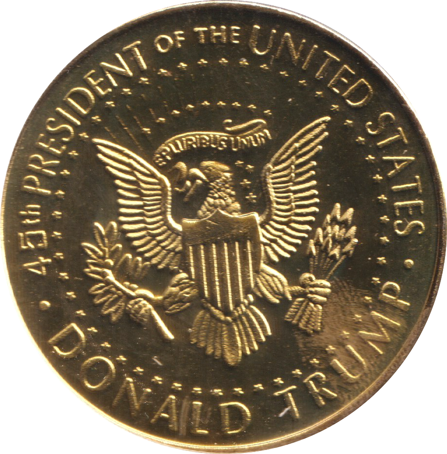 2024 TAKE AMERICA BACK DONAL TRUMP MEDALLION