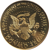 2024 TAKE AMERICA BACK DONAL TRUMP MEDALLION