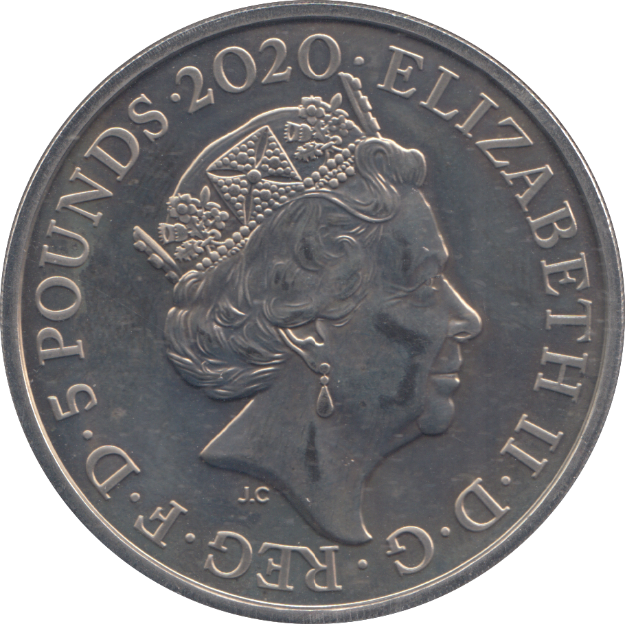 2020 FIVE POUNDS TOWER OF LONDON ( BU )