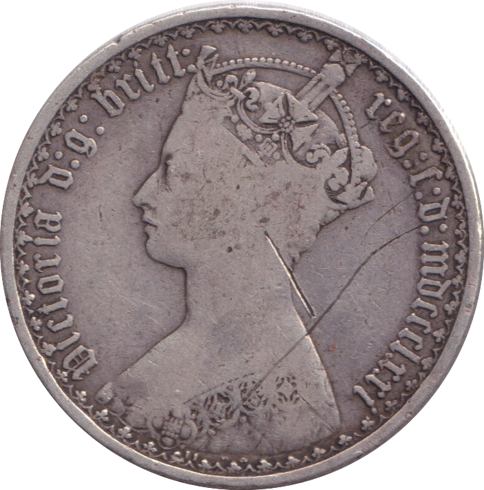 1871 FLORIN ( FINE )