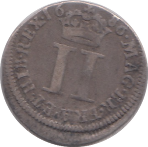 1686 MAUNDY TWOPENCE ( VF )