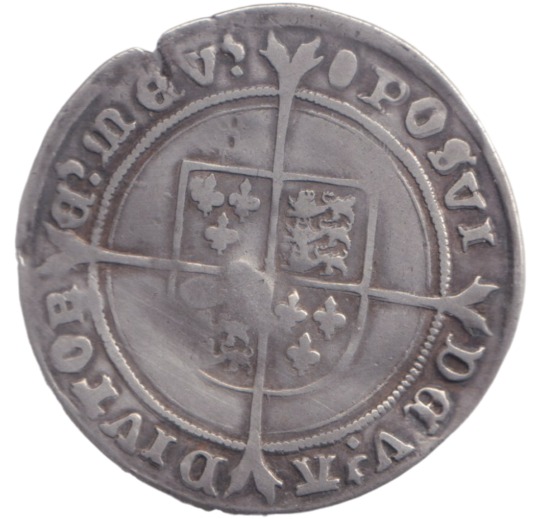 1551 SILVER SHILLING EDWARD VI
