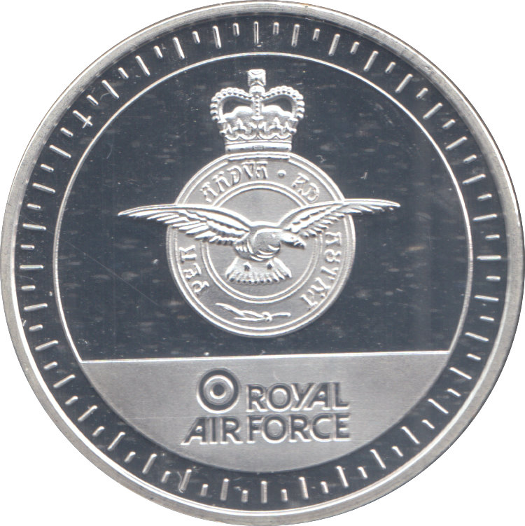 2015 RAF SILVER PLATED TOKEN ( PROOF )