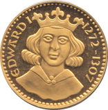 2012 SILVER PROOF OUR ROYAL SOVEREIGNS EDWARD I
