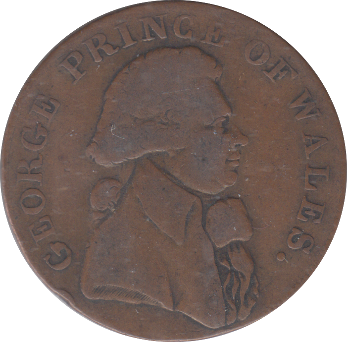 1794 WALES HALFPENNY TOKEN