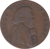 1794 WALES HALFPENNY TOKEN