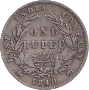 1840 SILVER EAST INDIA RUPEE