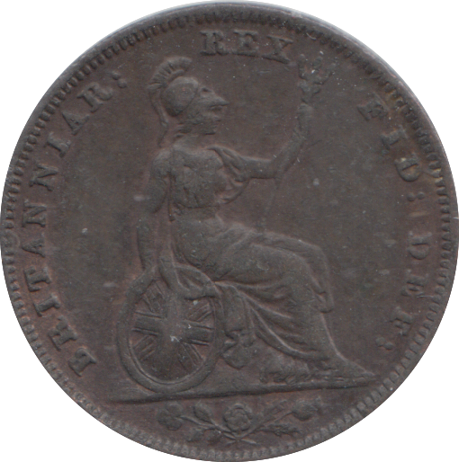 1831 FARTHING ( VF )