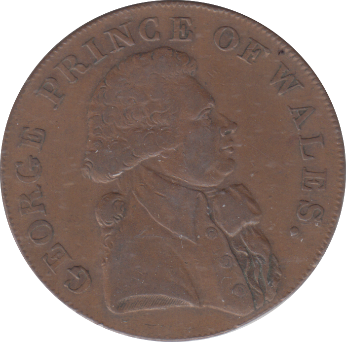 1794 WALES HALFPENNY TOKEN