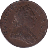 1772 HALFPENNY ( AUNC )