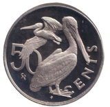 1973 PROOF 50 CENTS VIRGIN ISLANDS