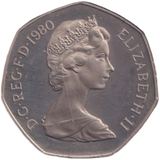 1980 FIFTY PENCE ( BU )