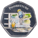 2020 SILVER PLATED 50P SHAPED COIN WINNIE THE POOH (Copy)