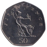 2008 FIFTY PENCE ( BU )