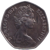 1974 FIFTY PENCE ( BU )