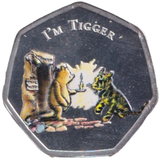 2020 SILVER PLATED 50P SHAPED COIN WINNIE THE POOH