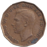 1946 THREE PENCE ( FINE ) REF-7