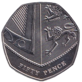 2021 FIFTY PENCE ( BU )