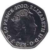 2020 FIFTY PENCE TOKYO OLYMPIC GAMES ( BU )