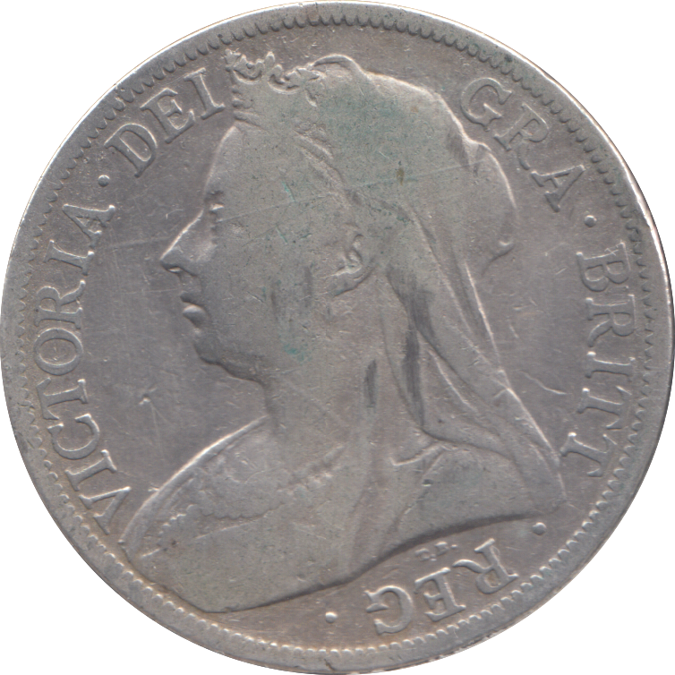 1899 HALFCROWN ( FINE )