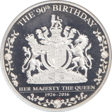 2016 SILVER PROOF ONE DOLLAR COOK ISLANDS