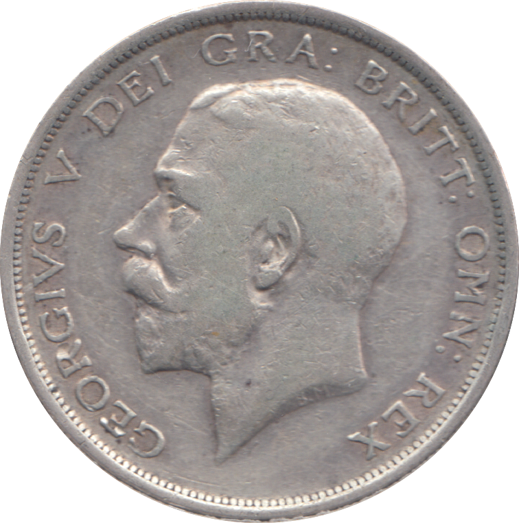 1915 HALFCROWN ( FINE )
