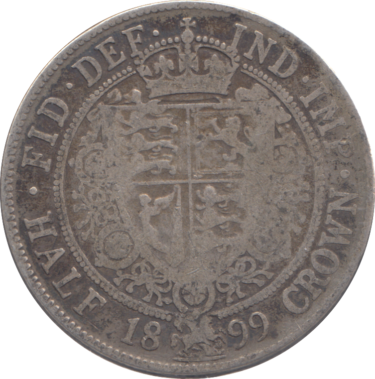 1899 HALFCROWN ( NF )