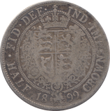 1899 HALFCROWN ( NF )