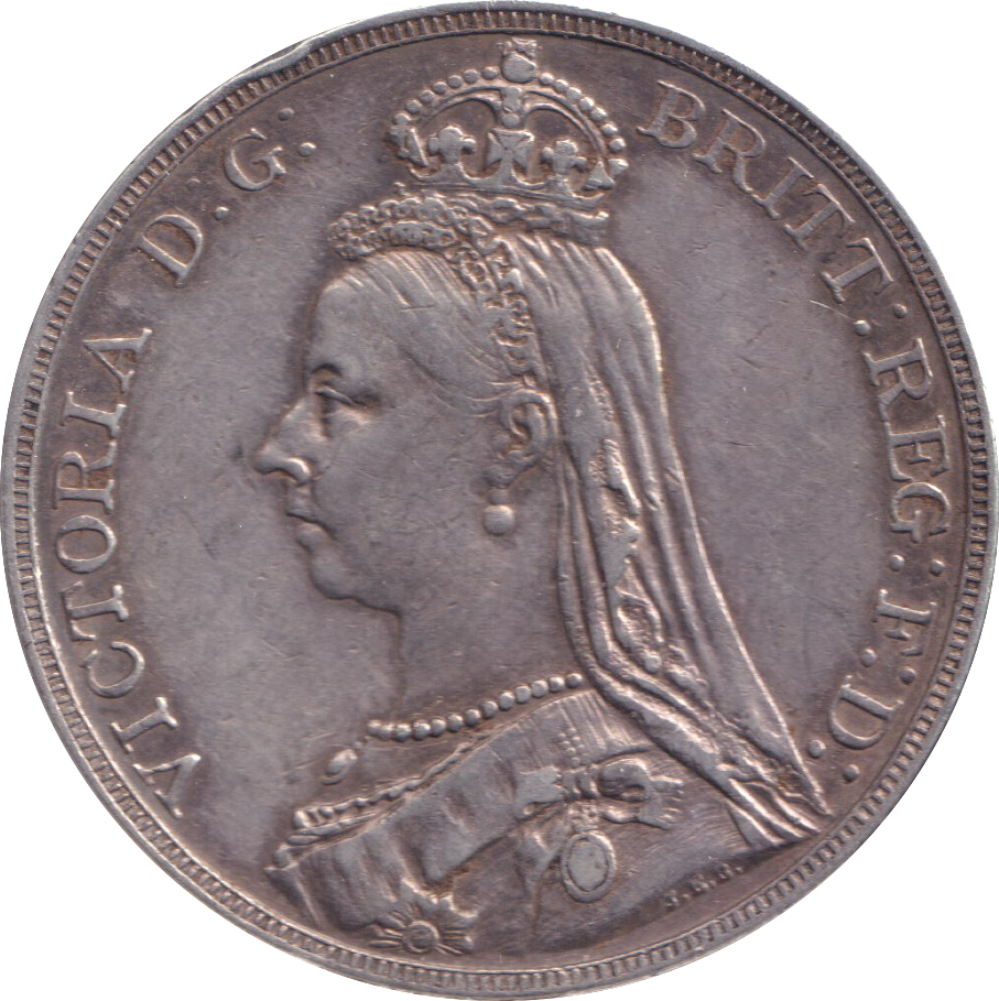 1872 CROWN ( VF )