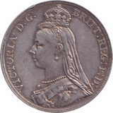 1872 CROWN ( VF )
