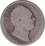 1836 HALFCROWN ( NF )