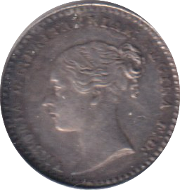 1848 MAUNDY PENNY ( GVF )
