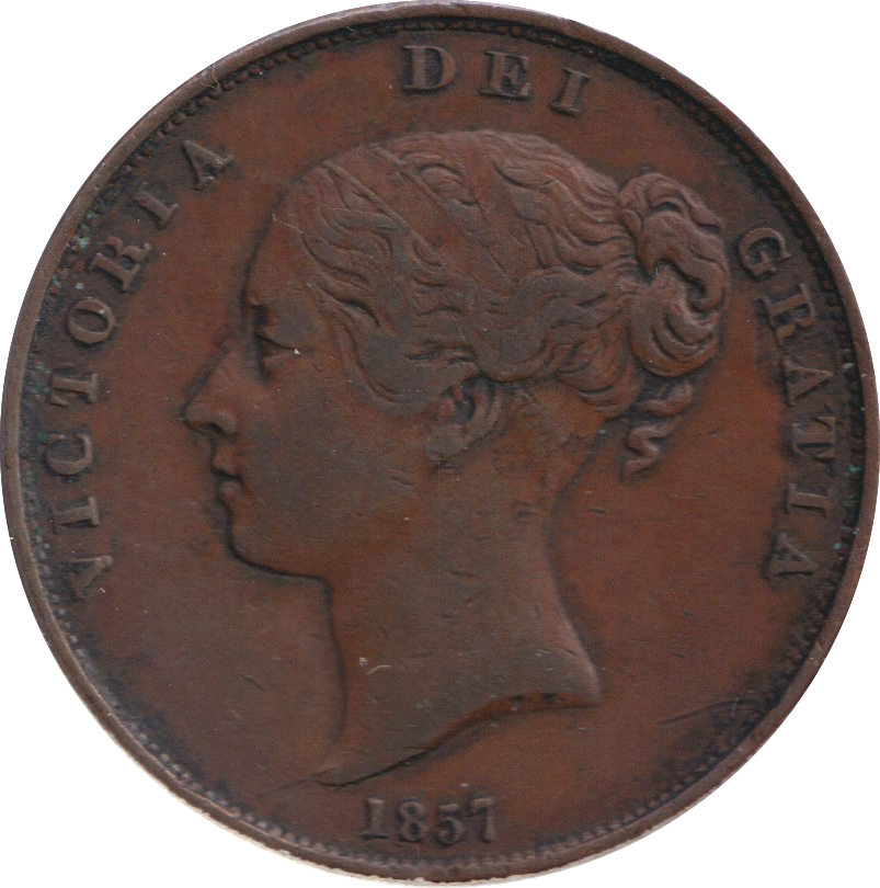 1857 PENNY ( GF )