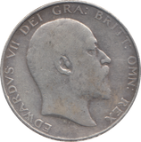 1909 HALFCROWN ( FINE )