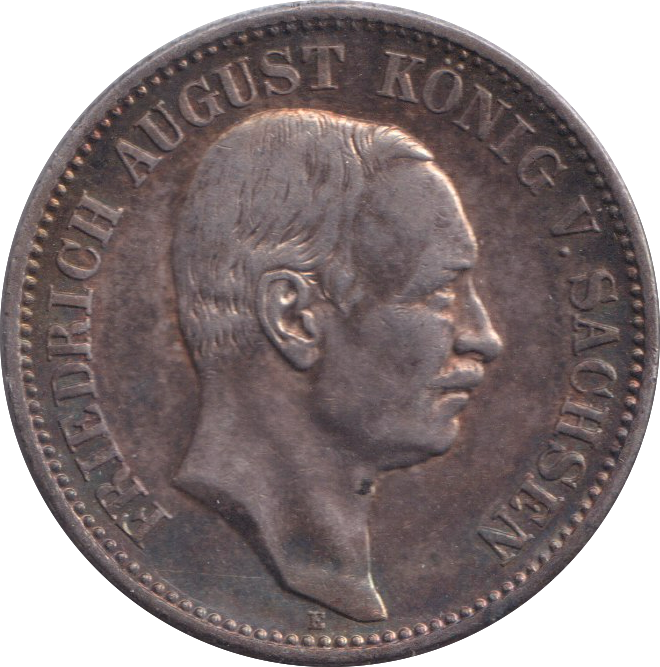 1907 SILVER 2 MARK PRUSSIA