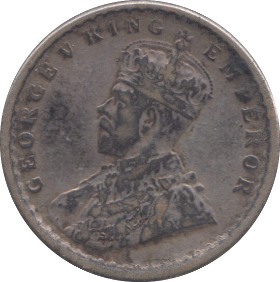 1933 SILVER INDIA HALF RUPEE