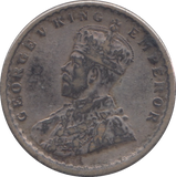 1933 SILVER INDIA HALF RUPEE