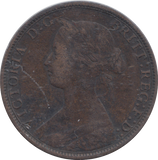1873 HALFPENNY ( FINE )