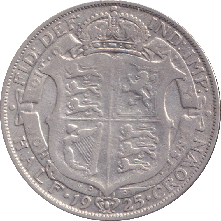 1925 HALFCROWN ( NF )