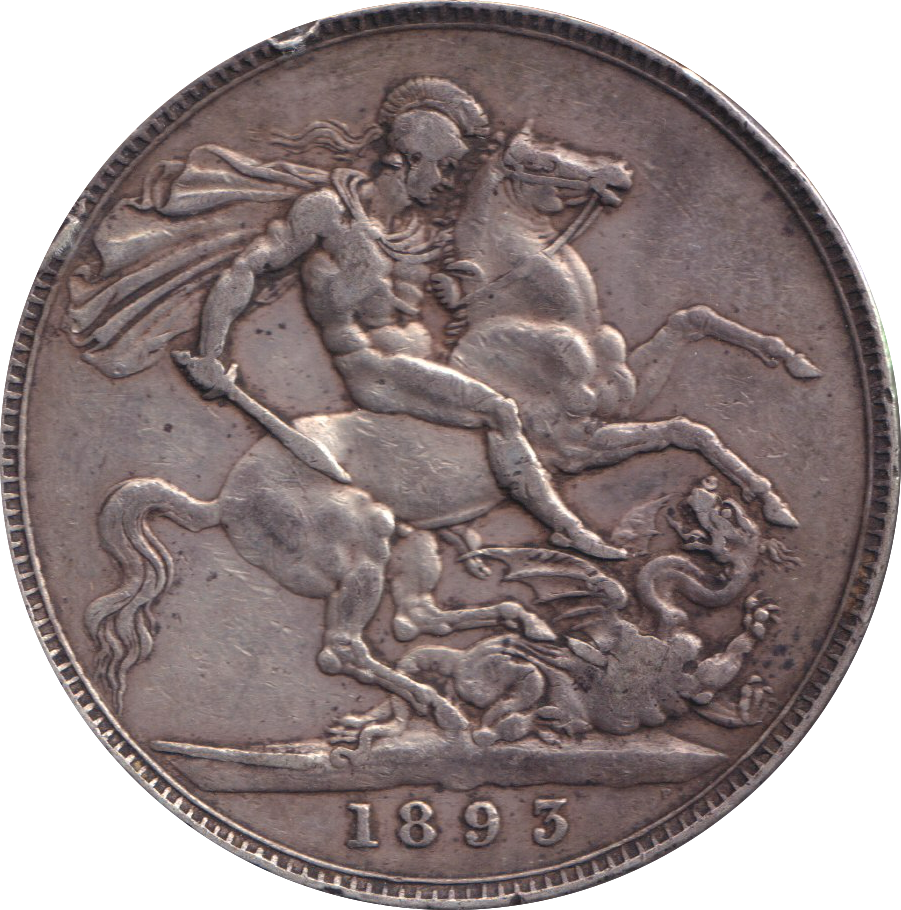 1893 CROWN ( VF )