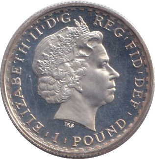 2009 1/2OZ BRITANNIA ONE POUND COIN