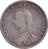 1890 HALFCROWN ( GF )