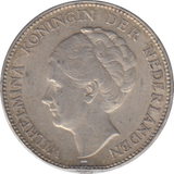 1940 SILVER NETHERLANDS ONE GULDEN