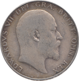 1908 HALFCROWN ( FINE )