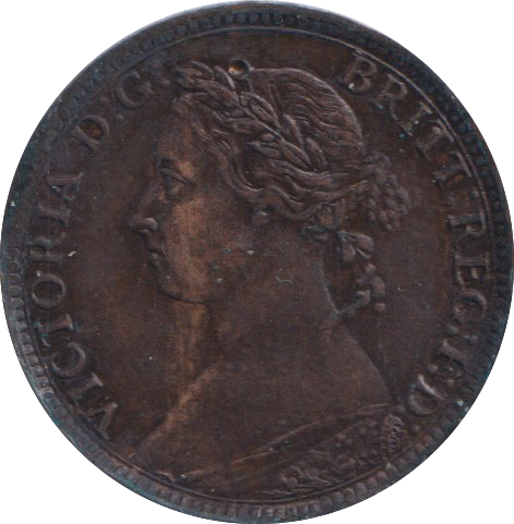 1883 FARTHING ( EF )