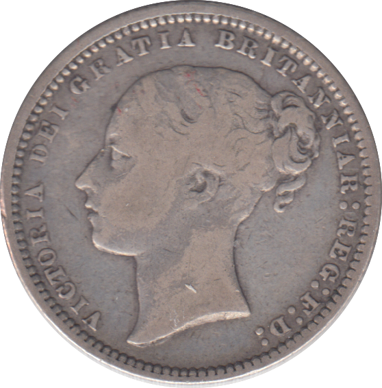 1870 SHILLING ( FINE )