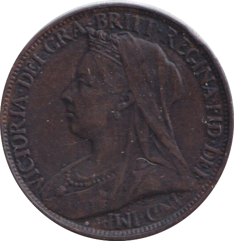 1898 FARTHING ( EF )