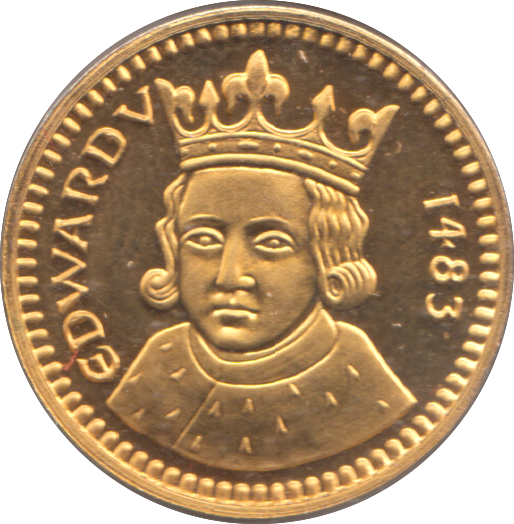 2012 SILVER PROOF OUR ROYAL SOVEREIGNS EDWARD V