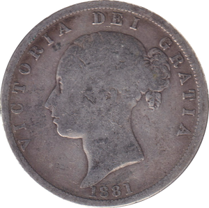 1881 HALFCROWN ( NF )