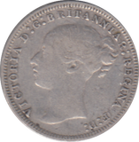 1876 THREEPENCE ( FINE )